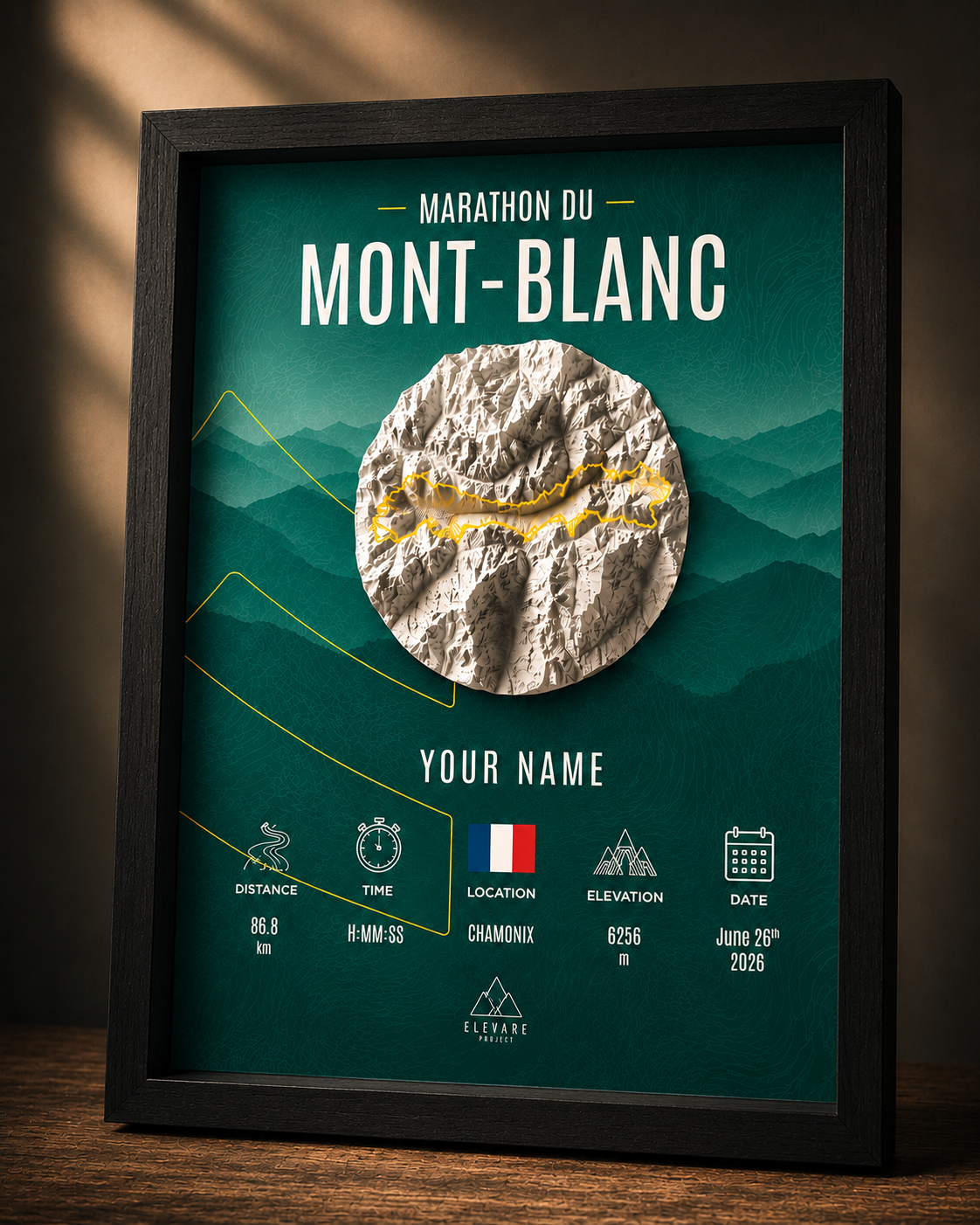 MARATHON DU MONT BLANC - Official Race Course