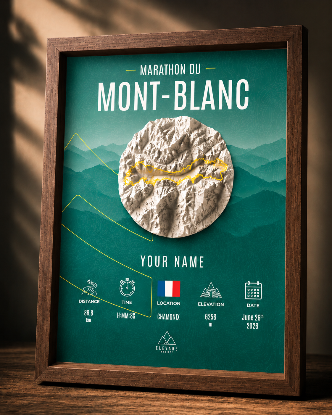 MARATHON DU MONT BLANC - Official Race Course